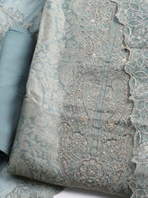 Woven Design Tissue Unstitched Suit With Dupatta